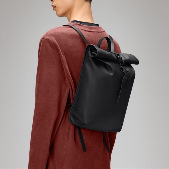 Rains Rolltop Rucksack Mini - Picture 2 of 5